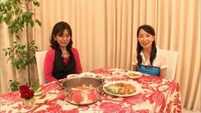 #8 玉ねぎと豚肉のステーキ/大根、人参と骨付き豚肉のスープ彩ちゃん餃子