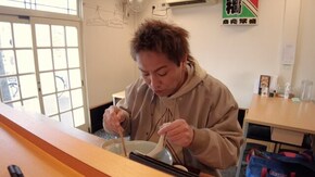 #7 『エンペラーラーメン』/クセうまレシピ『パクチーとサバとクミンの坦々麺』