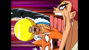 第69話 脅威! 真紅と青藍真拳!! 対アフロ黄金郷!! ボーボボ飲んで大変身! 見た目はショボイが超強ォ~い!!