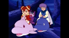 第63話 青い海の冒険! ナイトはイルカに乗って