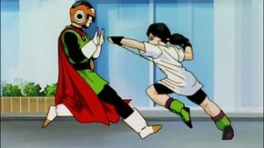 第100話 バレちゃった!新ヒーローは孫悟飯