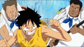 第467話 死んでも助ける ルフィVS海軍戦闘開始