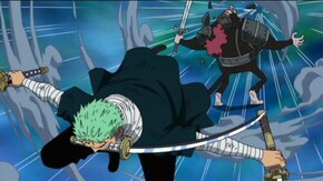 第509話 接触! 大剣豪ミホーク ゾロ意地の死闘