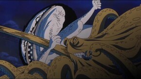 第526話 海底火山噴火! 流されて魚人島