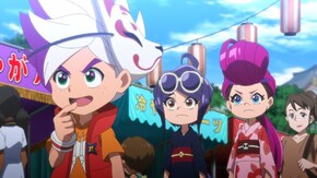 第141話 花火が開く夜空に