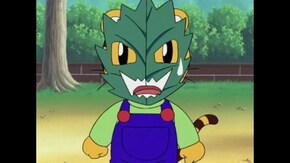 #55 なぞのしましまお面