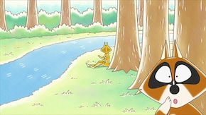 #51 退屈なアライグマくん