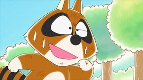 #87 アライグマくんとアカカくん
