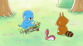 #166 アライグマくんはカクレムシ