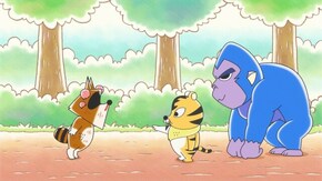 #447 アライグマくんが出会った2人