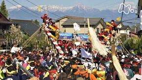 「神の巨木 故郷(ふるさと)にたつ~長野県 御柱祭~」