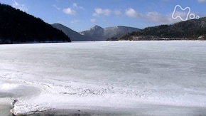 春 北海道 然別湖