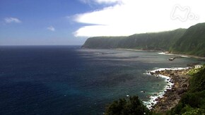 八丈島の海
