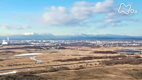 北海道 厳冬 勇払平野
