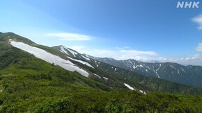 朝日連峰 夏
