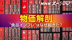 物価解剖 “値上げの正体”に迫る
