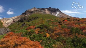 「那須岳~噴煙たなびく深秋の山~」