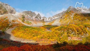 秋の穂高 3000mの峰々へ