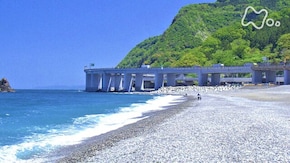 「新潟 ヒスイ探しの海岸で」