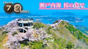 瀬戸内海 桜の島で