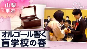 「心をつむぐオルゴール~山梨・盲学校の春~」