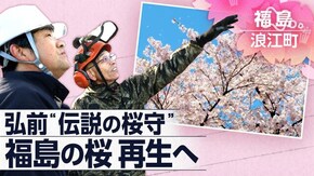 「桜をつなぐ“伝説の桜守” 福島・浪江町へ」