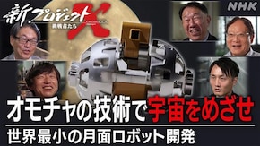 オモチャの技術で宇宙をめざせ ~世界最小の月面ロボット開発~