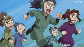「制服の色のわけの段」
