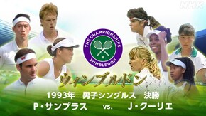 1993年 男子シングルス決勝 ピート・サンプラス対ジム・クーリエ