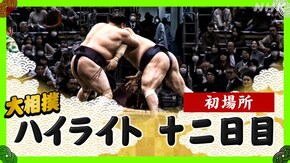 初場所 十二日目
