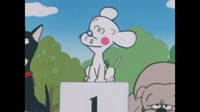 #128 わんわんパン食い競争
