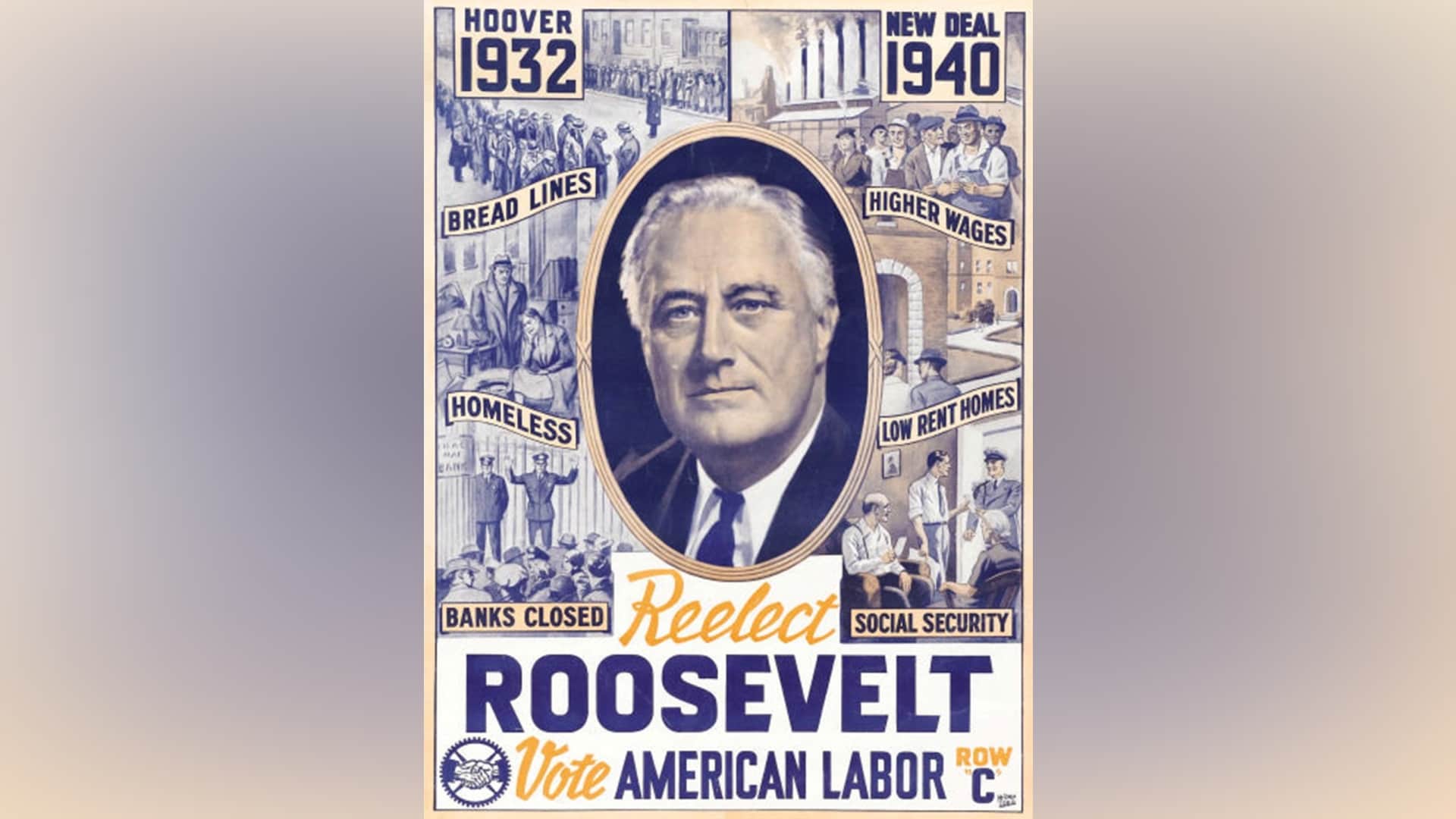 「ルーズベルト3選 カラー記録」ドキュメンタリー 【無料体験】動画配信サービスのビデオマーケット