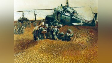 ベトナム戦争と画家 資料映像