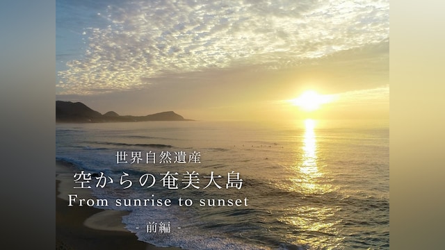世界自然遺産 空からの奄美大島 From Sunrise to Sunset 前篇