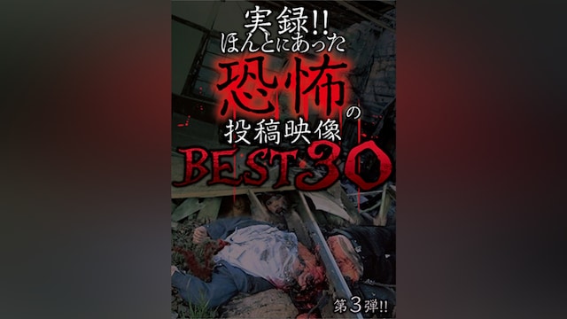 実録!!ほんとにあった恐怖の投稿映像 BEST 30 第3弾!!