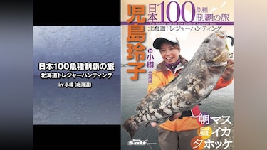 日本100魚種制覇の旅 北海道トレジャーハンティング in小樽(北海道)