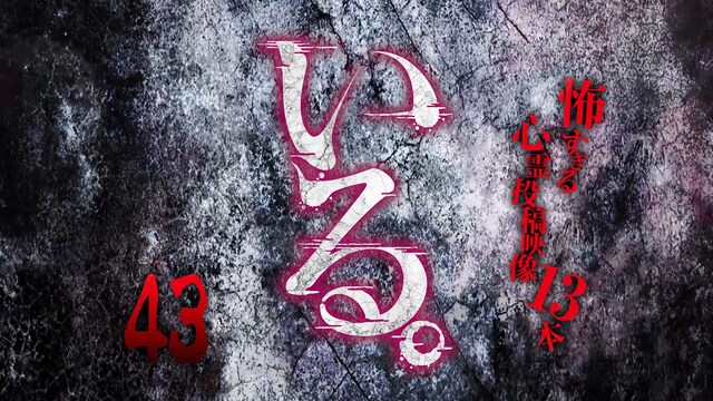 いる。～怖すぎる投稿映像13本～Vol.43