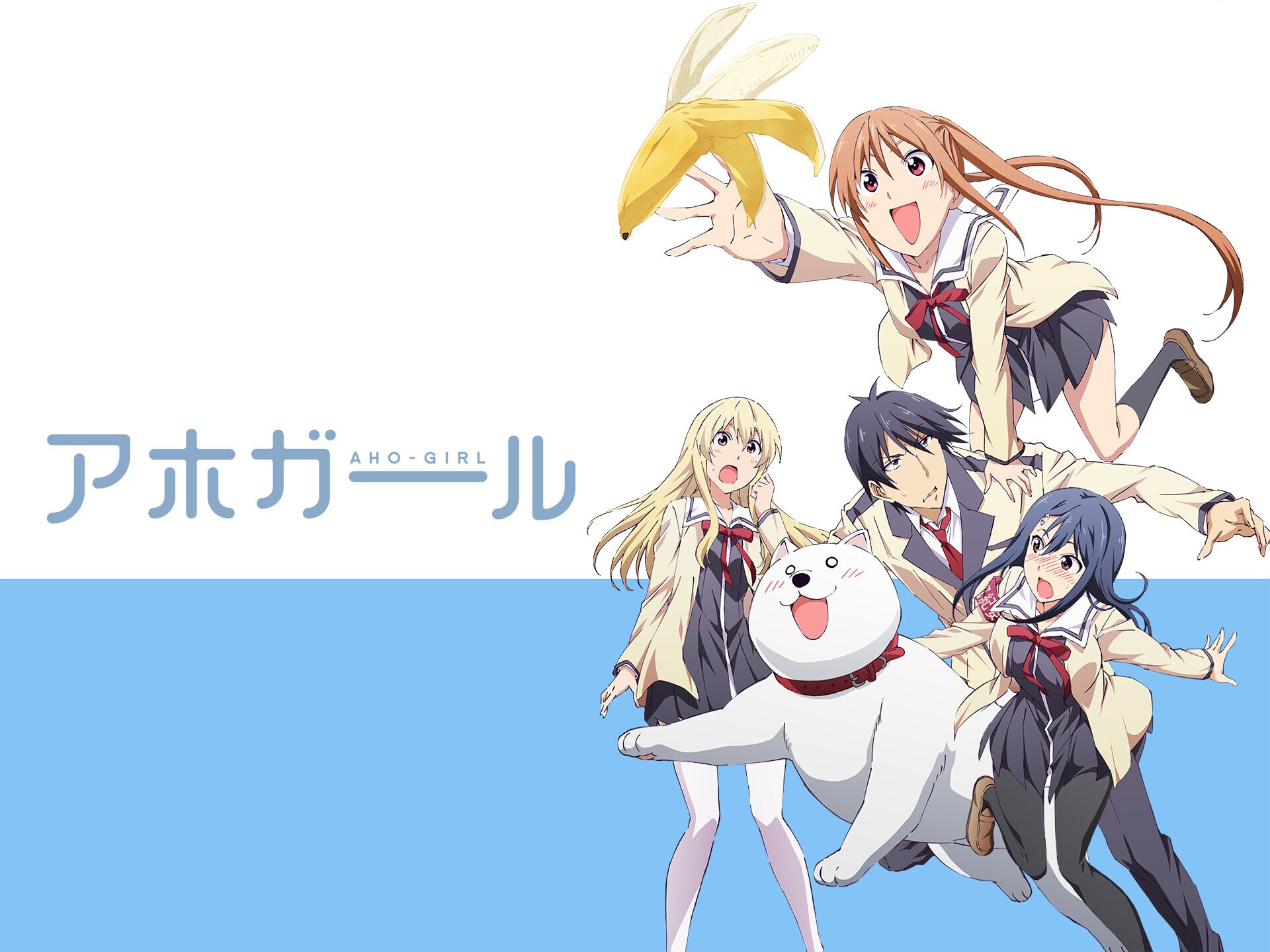 アニメ アホガール 第1話 来たぞ アホガール フル動画 初月無料 動画配信サービスのビデオマーケット