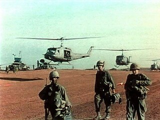 ベトナムの第1歩兵師団 ベトナム戦争資料映像