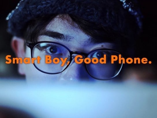 Smart Boy，Good Phone.